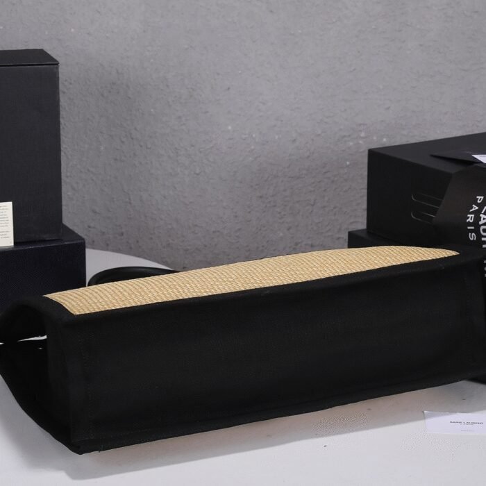 SAINT LAURENT Rive Gauche Tote Bag Handbag - Image 6