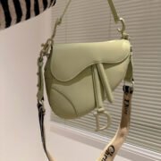 Dior Saddle Bag Matte Leather Shoulder Bag  (Replica) - Image 15