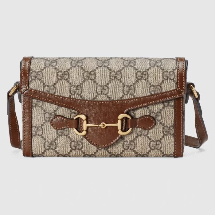 GUCCI 1955 Horsebit Shoulder Mini Bag 10A Mirror Quality Version 699296 - Image 1