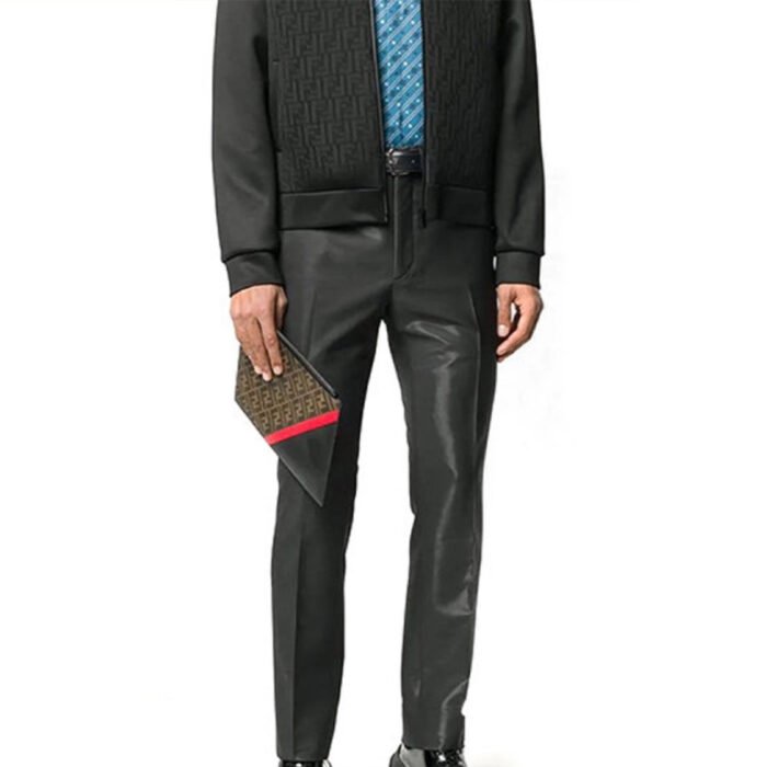 ⁦FENDI Printed Canvas Clutch Toiletry Bag⁩ - الصورة ⁦3⁩