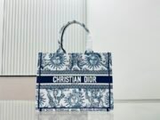 Dior Book Tote Embroider Medium Shoulder Bag Handbag