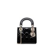 Dior Mini Lady Bag - Lacquered Calfskin