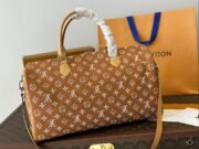 ⁦Louis Vuitton 40 Speedy Shoulder Bag Handbag⁩ - الصورة ⁦7⁩