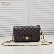 Chanel Cross Body Metal Ball Chain Shoulder Bag Handbag