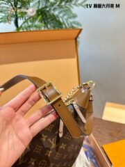 ⁦Louis Vuitton M46311 Hobo Loop Shoulder Bag Handbag⁩ - الصورة ⁦3⁩