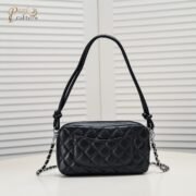 Chanel Ligne Cambon Bowling Bag Small Shoulder Bag Handbag - Image 3