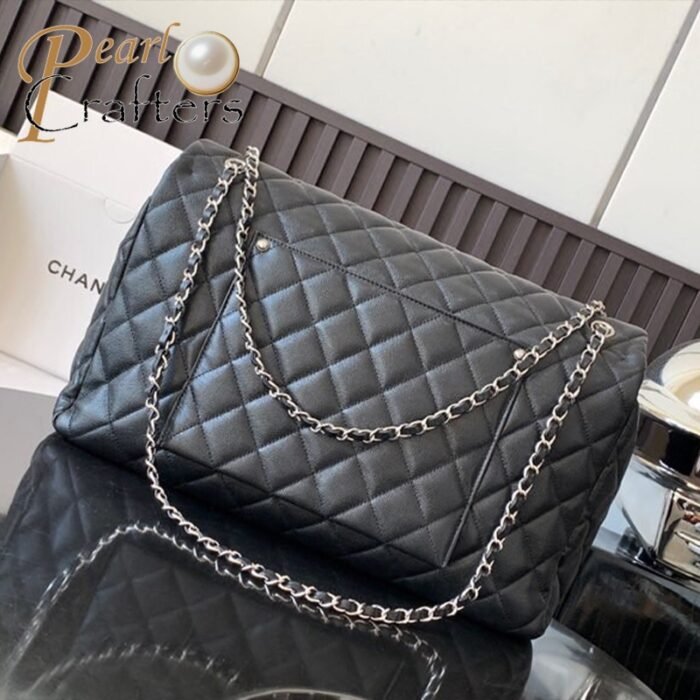 ⁦Chanel 24C Super Large CF Airport Bag Caviar (10a mirror version)⁩ - الصورة ⁦2⁩