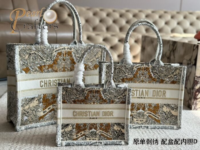 Dior Book Tote Bag Handbag - Image 1