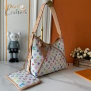 Louis Vuitton LV Takashi Murakami Carryall Shoulder Bag - Image 7
