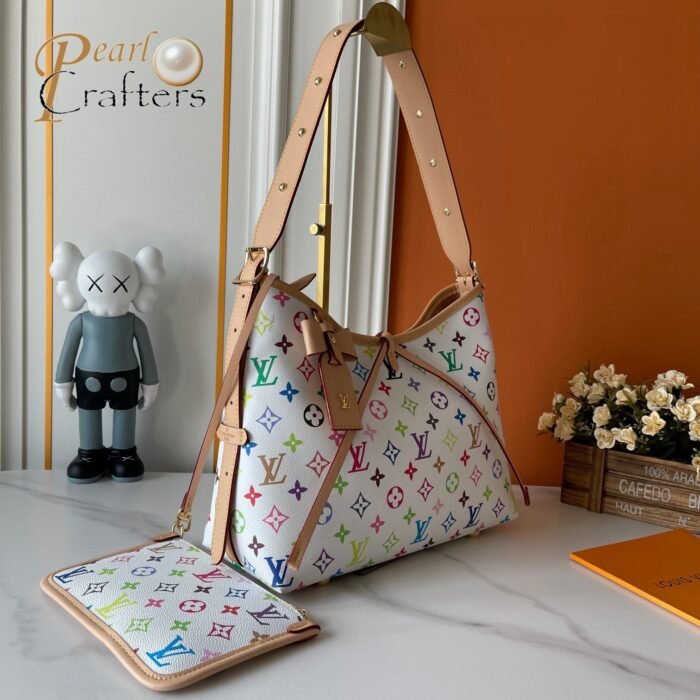 Louis Vuitton LV Takashi Murakami Carryall Shoulder Bag - Image 7
