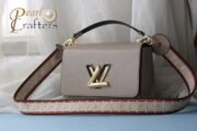 ⁦Louis Vuitton LV Twist Shoulder Crossbody Handbag M57049⁩ - الصورة ⁦2⁩