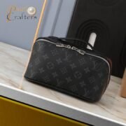 Louis Vuitton LV Toiletry Bag 2 Compartments Sd Tote Cosmetic Bag  M11750  M11508 - Image 3