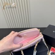 Chanel 23B Gold Coin Mobile Phone Bag Handbag Shoulder Crossbody Bag - Image 9