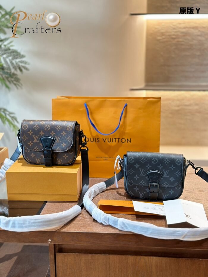 Louis Vuitton Montsouris Messenger Shoulder Bag Handbag - Image 1