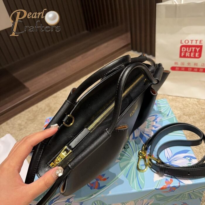 Loewe Shiny Nappa Calfskin Paseo Bag - Image 18
