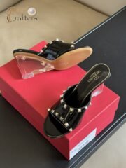 ⁦Valentino Slipper Sandals Heels Shoes⁩ - الصورة ⁦5⁩