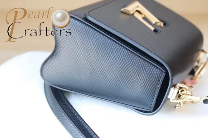 Louis Vuitton LV Twist Lock Detachable Shoulder Satchel Handbag M59887 - Image 8
