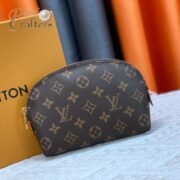 【Flash Sale】Louis Vuitton LV  Cosmetics Bag Pouch Toiletry Bag Leather Handbag - Image 2