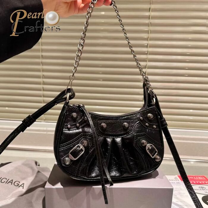 Balenciaga Le Cagole Chain Bag - Image 2