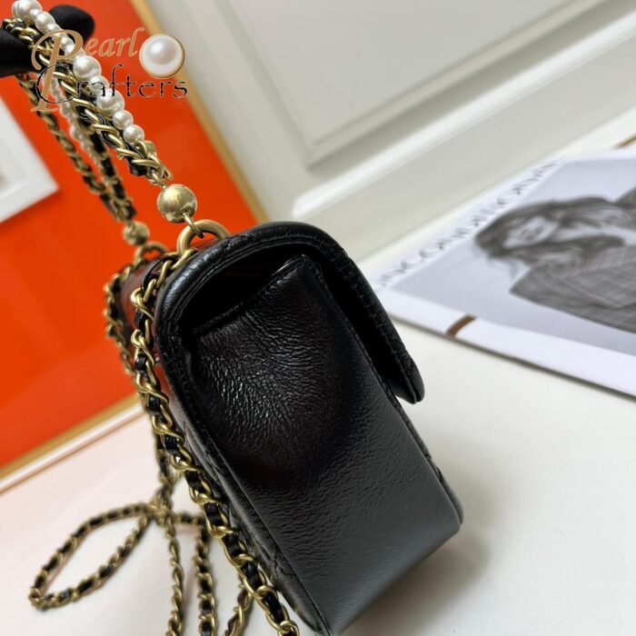 Chanel 24P Square Fatty Flap Bag Shoulder Bag Crossbody Bag - Image 7