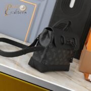 Louis Vuitton LV Steamer Monogram Eclipse Shoulder Crossbody Tote Bag M46953 M24436 - Image 7