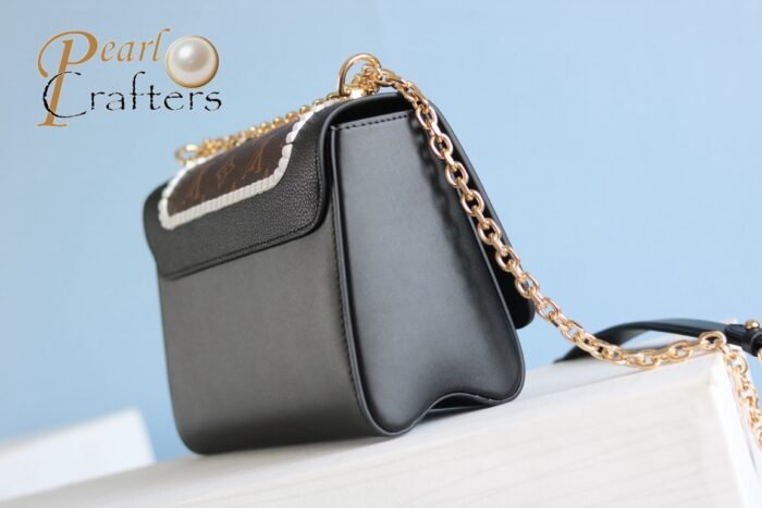 Louis Vuitton LV Twist Monogram Canvas Tote Shoulder Crossbody Bag - Image 4