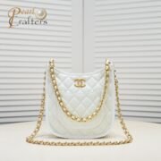 Chanel 24s Hobo Underarm Shoulder Bag Handbag