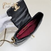 ⁦Chanel 19Bag Hobo Underarm Bag Shoulder Bag Handbag⁩ - الصورة ⁦8⁩