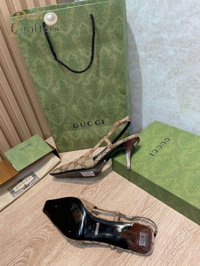 ⁦Gucci Toe Cap Sandals Slide Sandal⁩ - الصورة ⁦7⁩
