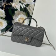 Chanel Classic Mini Flap Bag Top Handle Shoulder Bag Handbag 10A - Image 19