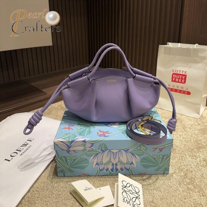 Loewe Shiny Nappa Calfskin Paseo Bag - Image 15