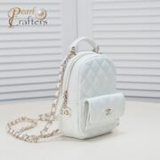 ⁦Chanel 24C Mini Small School Bag Backpack Bag Handbag⁩ - الصورة ⁦2⁩