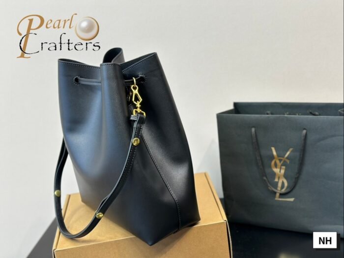 YSL Saint Laurent Bucket Shoulder Bag Crossbody Bag - Image 4