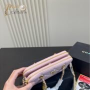 Chanel 23B Gold Coin Mobile Phone Bag Handbag Shoulder Crossbody Bag - Image 8