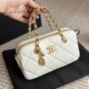 Chanel 23K Gold Coin Mobile Phone Bag Handbag Shoulder Crossbody Bag - Image 5