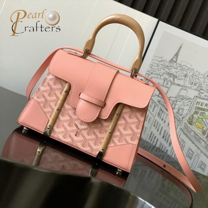 ⁦Goyard Saïgon Structuré Mini Bag Shoulder Bag Handbag（10a mirror version）⁩ - الصورة ⁦4⁩