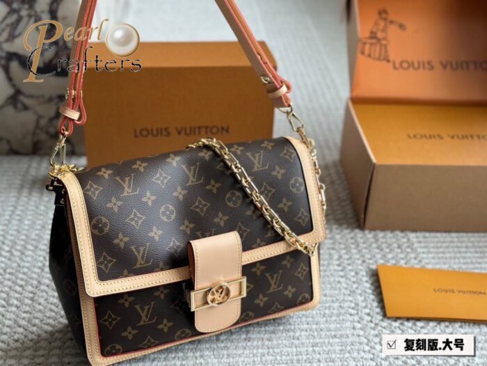 Louis Vuitton Dauphine Soft Shoulder Bag Handbag - Image 6