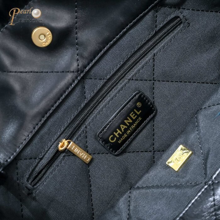 ⁦Chanel 22 Bag Pearl Bag Shoulder Bag Handbag⁩ - الصورة ⁦9⁩
