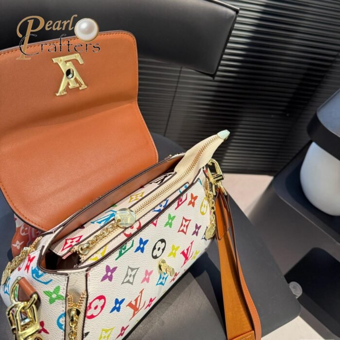 ⁦Louis Vuitton LV Takashi Murakami Handbag Shoulder Bag 41112⁩ - الصورة ⁦8⁩