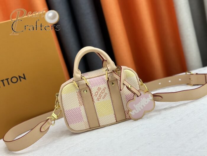 ⁦Louis Vuitton Nano Porte Documents Voyage N40643 M82770 Shoulder Bag Handbag⁩ - الصورة ⁦1⁩