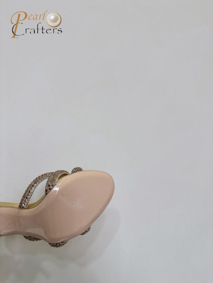 ⁦Casadei 25ss Rhinestone Sandals Slipper Heels⁩ - الصورة ⁦9⁩