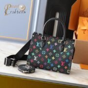 Louis Vuitton LV Takashi Murakami OnTheGo Tote Shoulder Crossbody Bag - Image 3