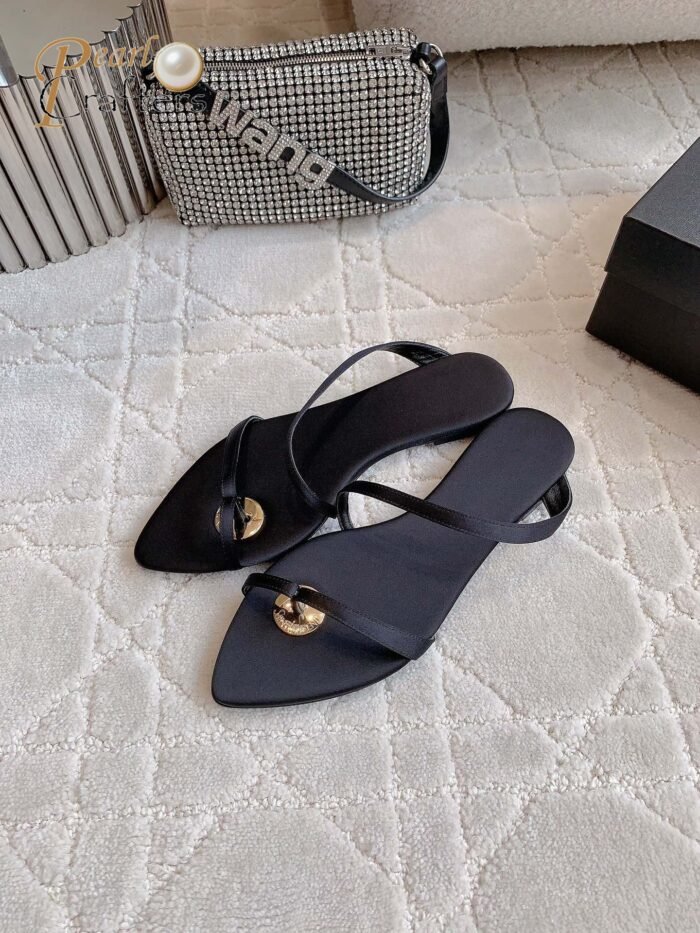 Saint Laurent Slipper Sandals Shoes - Image 5