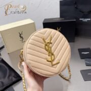 ⁦SAINT LAURENT YSL Vinyle Shoulder Bag⁩ - الصورة ⁦3⁩