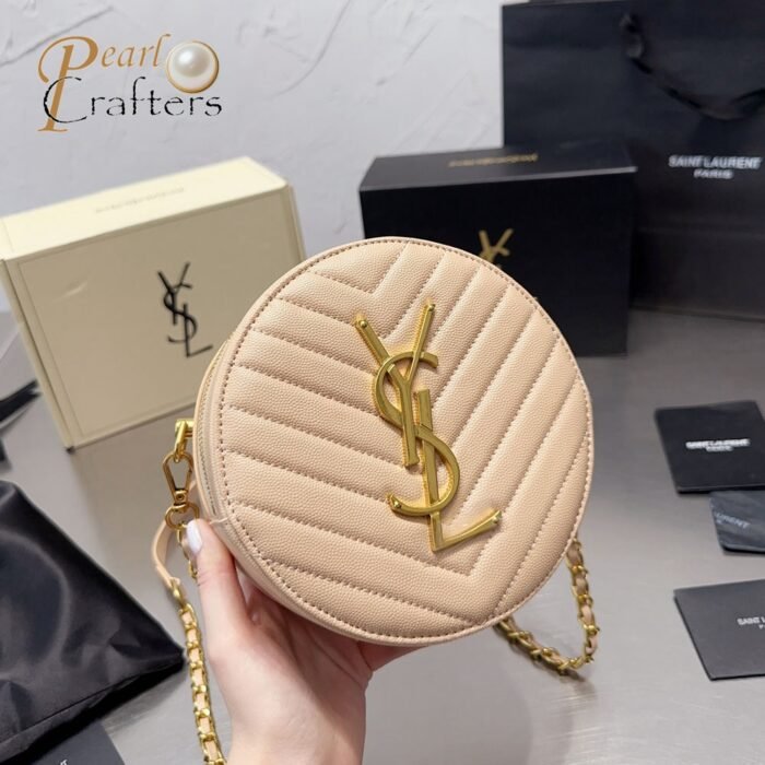 ⁦SAINT LAURENT YSL Vinyle Shoulder Bag⁩ - الصورة ⁦3⁩