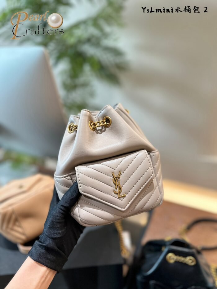 YSL Saint Laurent Mini Bucket Bag Shoulder Bag Crossbody Bag - Image 5