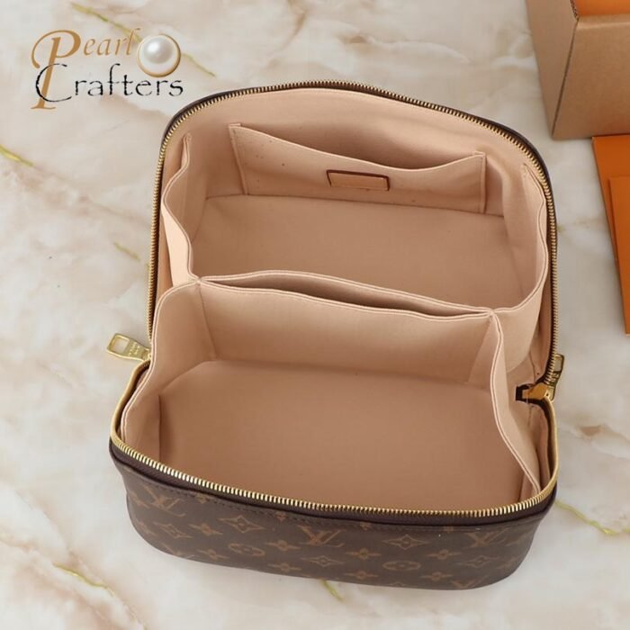 Louis Vuitton LV Toiletry Bag 2 Compartments Sd Tote Cosmetic Bag  M11750  M11508 - Image 9