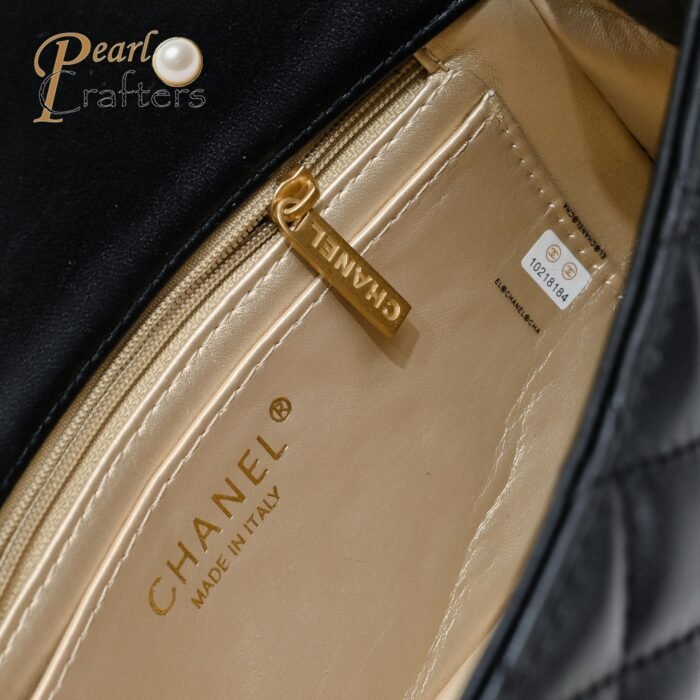 Chanel Cross Body Metal Ball Chain Shoulder Bag Handbag - Image 9