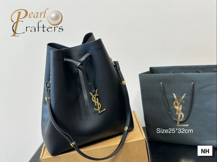 YSL Saint Laurent Bucket Shoulder Bag Crossbody Bag - Image 1