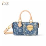 Louis Vuitton LV Denim Nano Speedy Handbag Crossbody Bag  M82950 Top Quality Shoulder Bag 10A